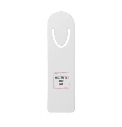 Hacebo® - meest trotse nicht ooit metalen boekenlegger - Nicht - trotse nicht - verjaardagscadeau - verjaardag - cadeau - cadeautje voor nicht - nicht artikelen - kado - geschenk - gift Bladwijzer boekenleggers - 12.7 cm x 3.2cm