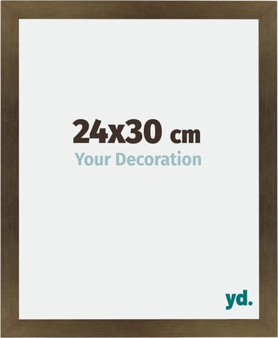 Your Decoration - Fotolijst 24x30 cm - MDF - Brons Decor - Mura