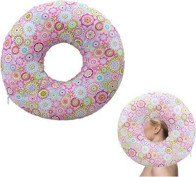 Ear Cushion - Doughnut Pillow - Piercing Pillow - Geschikt voor Thuis - Kantoor - Reizen - Zijslapers