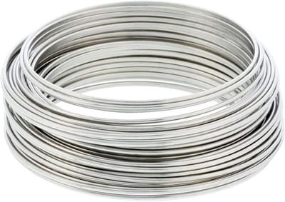 Roestvrij Stalen Draad 1.0Mm 16Ft voor DIY Ambachten, Sieraden en Sculpturen