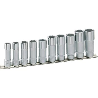 Hazet 880LG/10H 880LG/10H Dopsleutelinzetset Metrisch 3/8 (10 mm) 10-delig