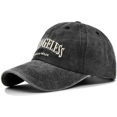 Retro Gewassen Katoen Baseballpet Mannen Vrouwen Letter Borduurwerk Hip Hop Hoed Unisex Verstelbaar Outdoor Snapback Sport Zonneklep Petten Adjustable