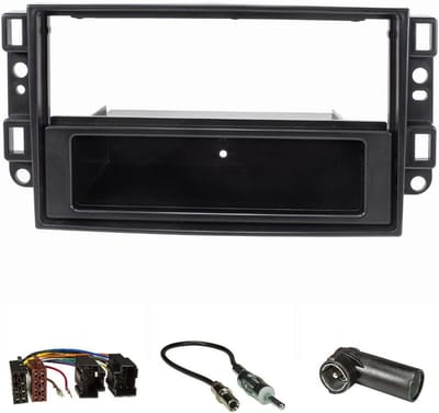 Inbouwframe 1-DIN Radio Adapter Set voor Chevrolet Aveo Epica Captiva (2006-2011)