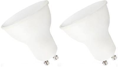 Spectrum LED Lamp GU10 7.5W - 230V - 730 Lumen - 6000K Koud wit - Helder daglicht - Energiezuinig - 2 stuks