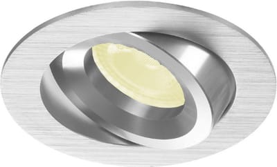 Inbouwspot Ilias met Philips HUE White - inbouw spot - Chrome / glimmend - rond - Voor binnen / woonkamer / keuken / slaapkamer - IP20 - GU10 - Buitendiameter: 81MM - boorgat: 70-75MM - min. Inbouwdiepte: 70MM