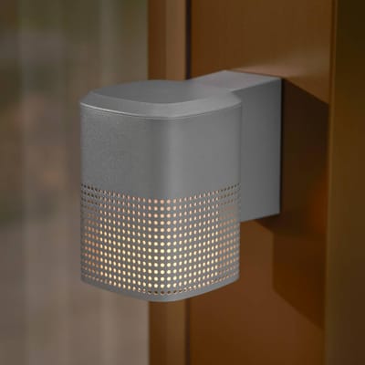 Nordlux Buitenwandlamp Sidara Seaside, antraciet, IP54, E27