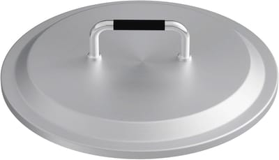Vuurkorfdeksel 15 inch - Roestvrij staal, Hittebestendig Handvat voor Buitengebruik