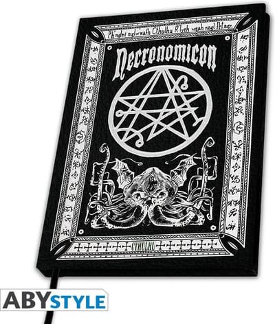 CTHULHU - A5 Notebook Necronomicon - Volg de voetsporen van Abdul al-Hazred