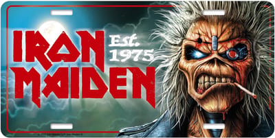 Iron Maiden - Est 1975 Metalen wandbord - Multicolours