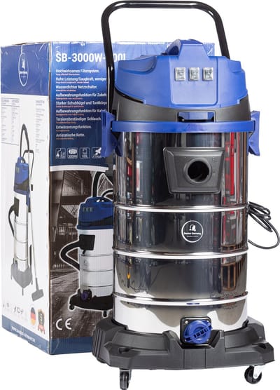 Sauber SB-3000W Industriële Stofzuiger - 100L