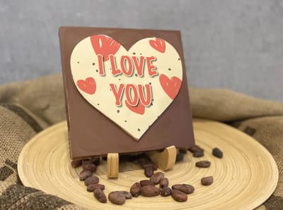 Callebaut - Chocolade Hart - Luxe chocolade - Perfect cadeau