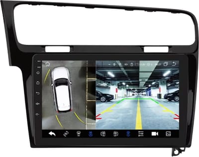 Autoradio bluetooth met camera - Carplay - Voor VW Golf 7 (2013-2017) - Geschikt voor Apple en Android - Stereo - Navigatie - Navigatiesysteem auto