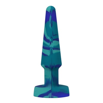 Doc Johnson 0302-06-CD - Groovy - Silicone Anal Plug - 5 / 12 cm - Ocean