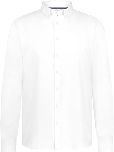 State Of Art Essentials Oxford Overhemd Wit - Maat S - Heren - Overhemden Casual