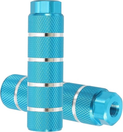 Fietsharingen - Voetsteunen - Extra Ondersteuning - Aluminiumlegering - 100x28 mm - Hemelsblauw