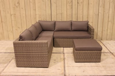 Gibson - natural kobo grey Loungeset