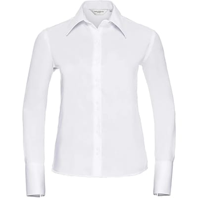 Damesblouse met lange mouwen Russell Athletic Ultimate Non-iron