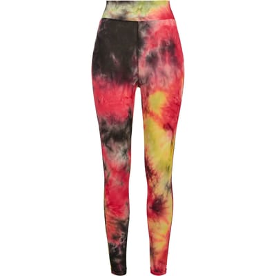 Urban Classics - Tie Dye High Waist Legging - XS - Multicolours