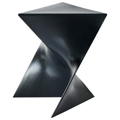 PECOS - Bijzettafel - Zwart - Synthetisch materiaal