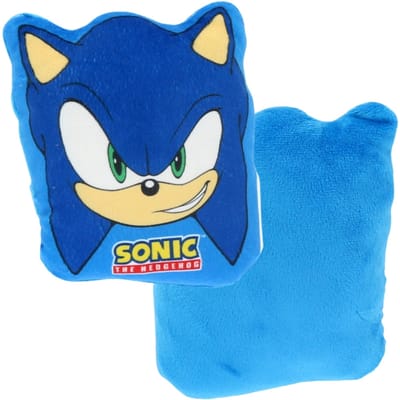 Sonic gevormd mini kussen - 15 cm