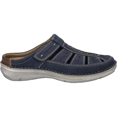 Josef Seibel -Heren - blauw donker - pantoffels & slippers - maat 40