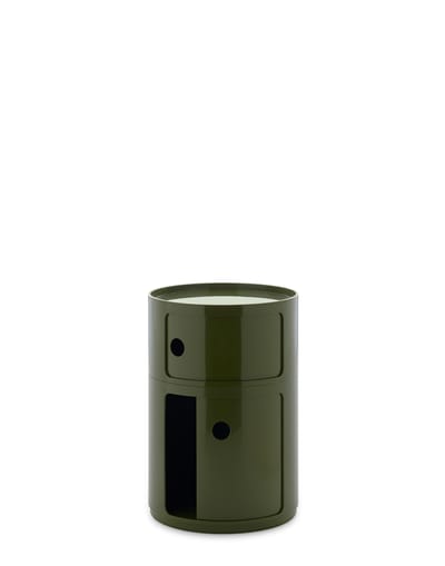 Kartell Nieuwe Componibili BIG 2 elementen - groen