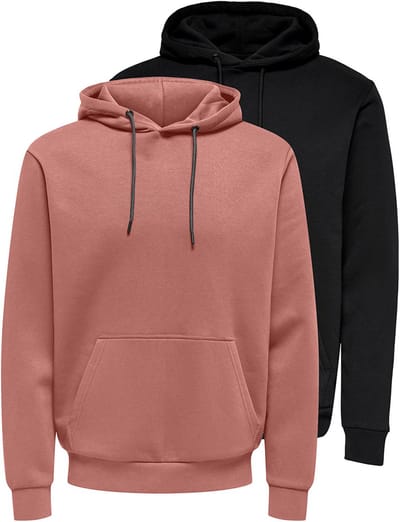 Only & Sons Heren hoddie 2 pack Ceres