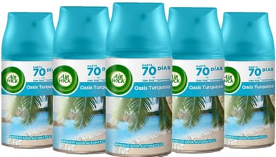Air Wick - Luchtverfrisser - Navulling - Turquoise Oase - 250ml x 5