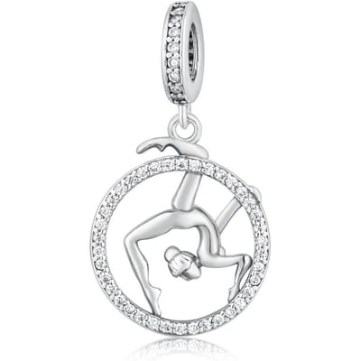 Fc Fijne Sieraden Pas Echte Originele Bedel Armband Echte Koperen Paaldans Kralen Voor Het Maken Van Dansende Meisjes Liefhebbers Leraar Berloque white