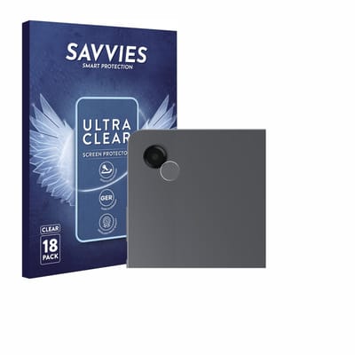 Savvies - Screenprotector voor Samsung Galaxy Tab A11 Plus WiFi 11" (ALLEEN Camera Lens) - Folie Beschermfolie transparant 18 Stuks