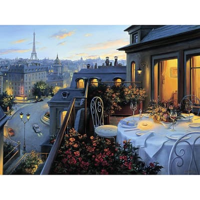 Peinture Diamant 5D DIY Broderie Table à Manger Point de Croix Strass Décoration Forage Complet 20X30CM black