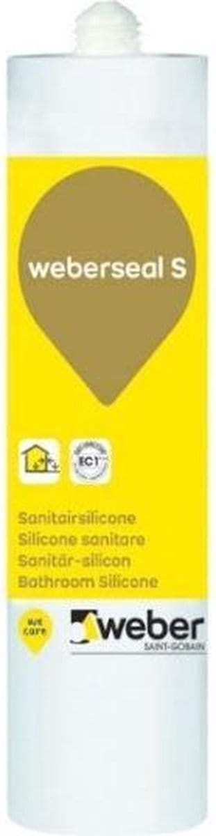 Weberseal SEAL S Gekleurde Silicone - Beige
