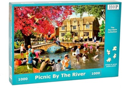 Picnic by the River Puzzel 1000 stukjes