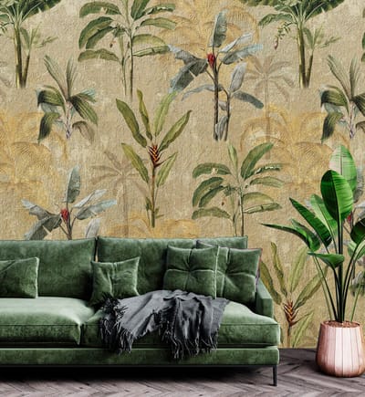 INGK - Palm Trees Natural - Behang