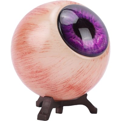 Simulatie Eng Oog Decor Hars Oogbol Ornament met Standaard Creepy Bureau Decoratie voor Kantoor Boekenplank