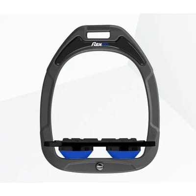 Plat Grip Antraciet/Zwart/Blauw Flex-On Green Composite