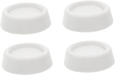 Wasmachine Verhogers - Antislip Kussens - Stabiliseren Apparaten - Vibratie Dempend - 6.5 x 6.5 x 2 cm - Zwart
