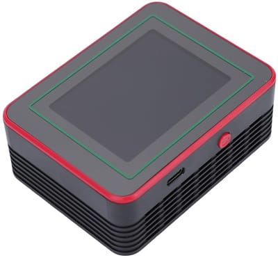 Luchtkwaliteitsmeter - Meetinstrument - Binnenklimaat Monitoren - 15-in-1 Functies - 9x7x3.5 cm - Zwart