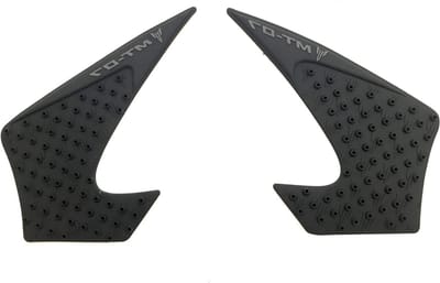 Anti-slip Tankpads - Motor Grips - Verbeterde Controle - Duurzaam Rubber - 2 stuks - Zwart