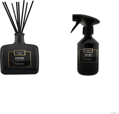 Treatments Ceylon Home Fragrance Set - Aardewerk / Kunststof - Zwart