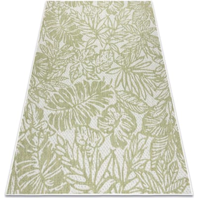 Kleden Rugsx Tapijt SISAL SION Bladeren, tropisch 22128 Plat 80x150 cm