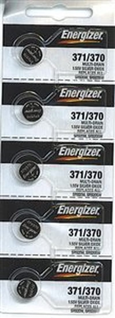 Knoopcel Batterijen - Kleine Batterijen - Horloge Werking - Zilveroxide Technologie - 5 Stuks - Zilver