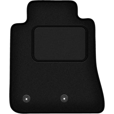Bestuurdersmat zwart voor: Ford Mustang MK6 coupé (2014-)