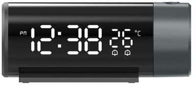 WiseGoods Digitale Wekker Met Projectie – Dubbel Alarm En Snooze Functie – Ideaal Voor Slaapkamer – Alarmklok Met USB Oplaadpoort