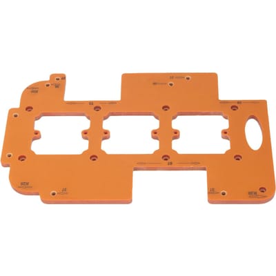 Kast Greeploos Sleufsjabloon 3 in 1 Ontwerp Multifunctioneel Ingefreesde Kledingkast Sleuf brown