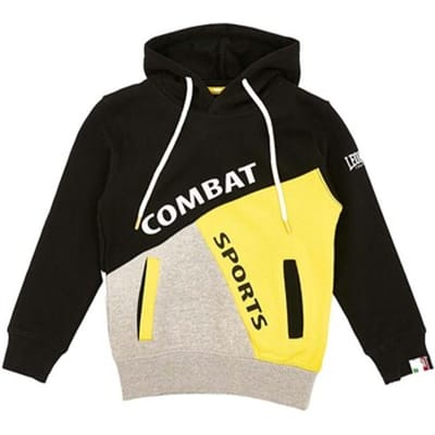 Capuchon sweaters Leone 1947 Boy Hoody Diagonal Basic