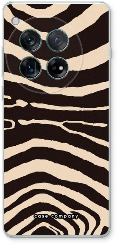 Case Company® - Hoesje geschikt voor OnePlus 12r hoesje - Arizona Zebra - Soft Cover Telefoonhoesje - Bescherming aan alle Kanten en Schermrand