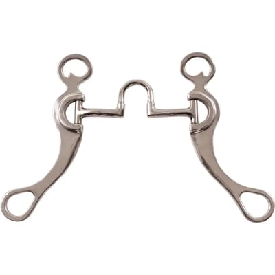 Mors western trenslepel voor paard in aluminium Metalab