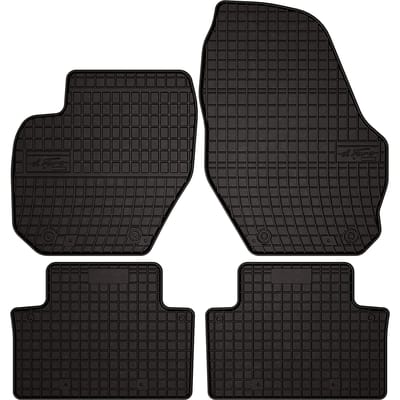 Wielganizator SolidPRO Serie - Rubber Autovloermatten - Volvo XC90 I SUV - 2002-2014 - Zwart