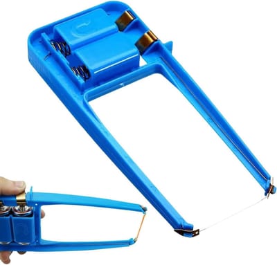 Schuimsnijder Elektrisch - Hete Draad Tool - Modelbouw Maken - Nauwkeurige Sneden - 19 x 9 cm - Blauw